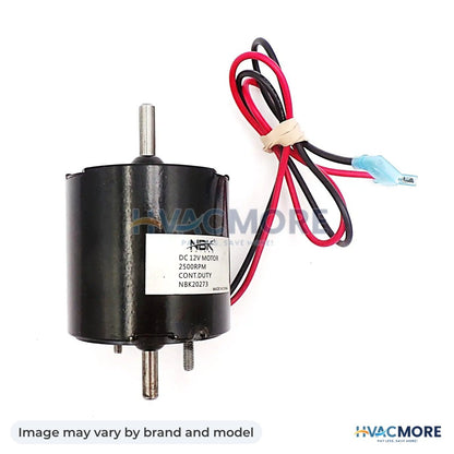 NBK Parts Motor. 12VDC, 2200 RPM Kit-Boxed HVM-31036 - Image may vary by brand and model