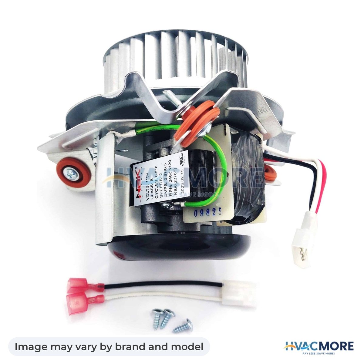 NBK Parts Blower Motor 115V 60Hz HVM-326628-761 - Image may vary by brand and model