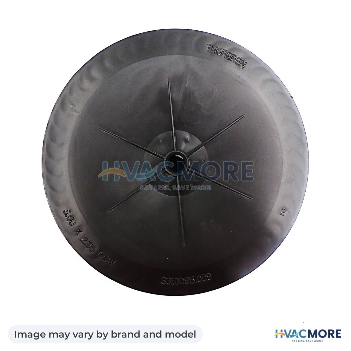 NBK Parts Blower Wheel For Brisk Air 2 CCW 8X2.95 HVM-3310095.009 - Image may vary by brand and model