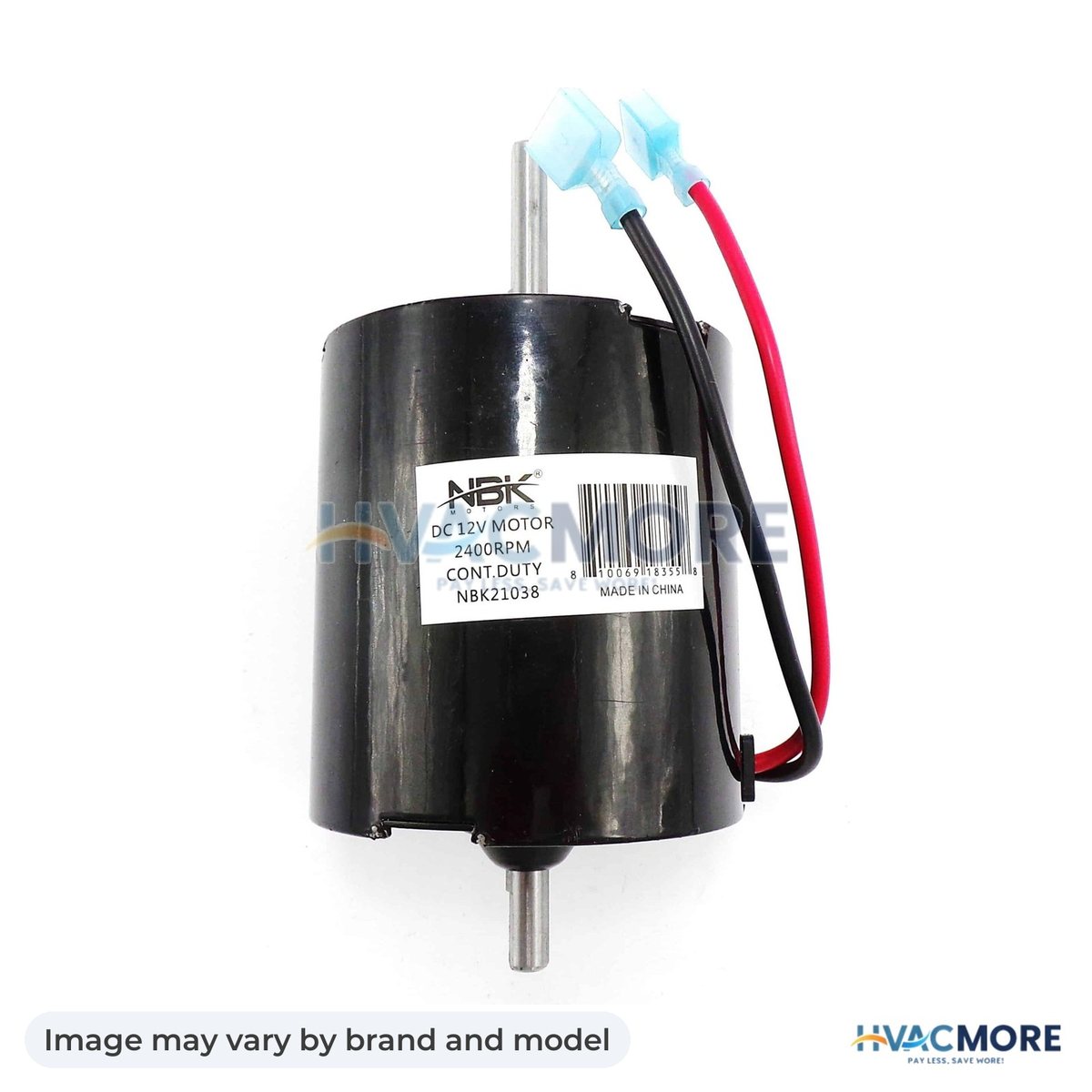 NBK Parts Motor. 12VDC, 2400 RPM, 70W HVM-33589 - Image may vary by brand and model