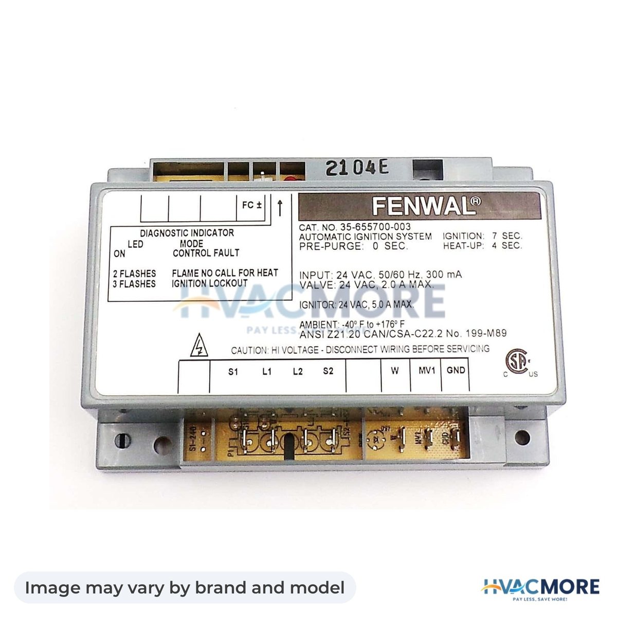 NBK Parts Ignition Module HVM-35-655700-003 - Image may vary by brand and model