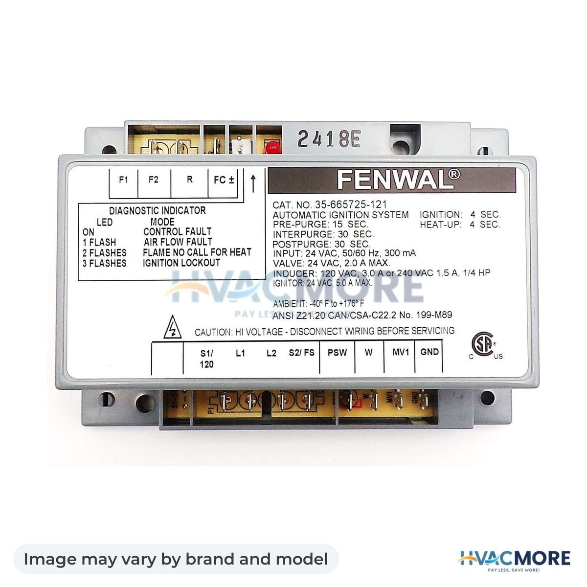NBK Parts Ignition Module HVM-35-665725-121 - Image may vary by brand and model