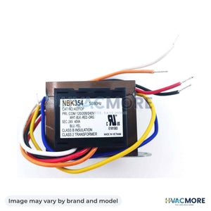 NBK Parts Transformer 40VA-120/208/240V-24V HVM-50354 - Image may vary by brand and model