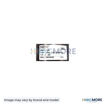 NBK Parts Blower Motor 115V 50/60Hz, 3200 RPM HVM-50748-D700 - Image may vary by brand and model