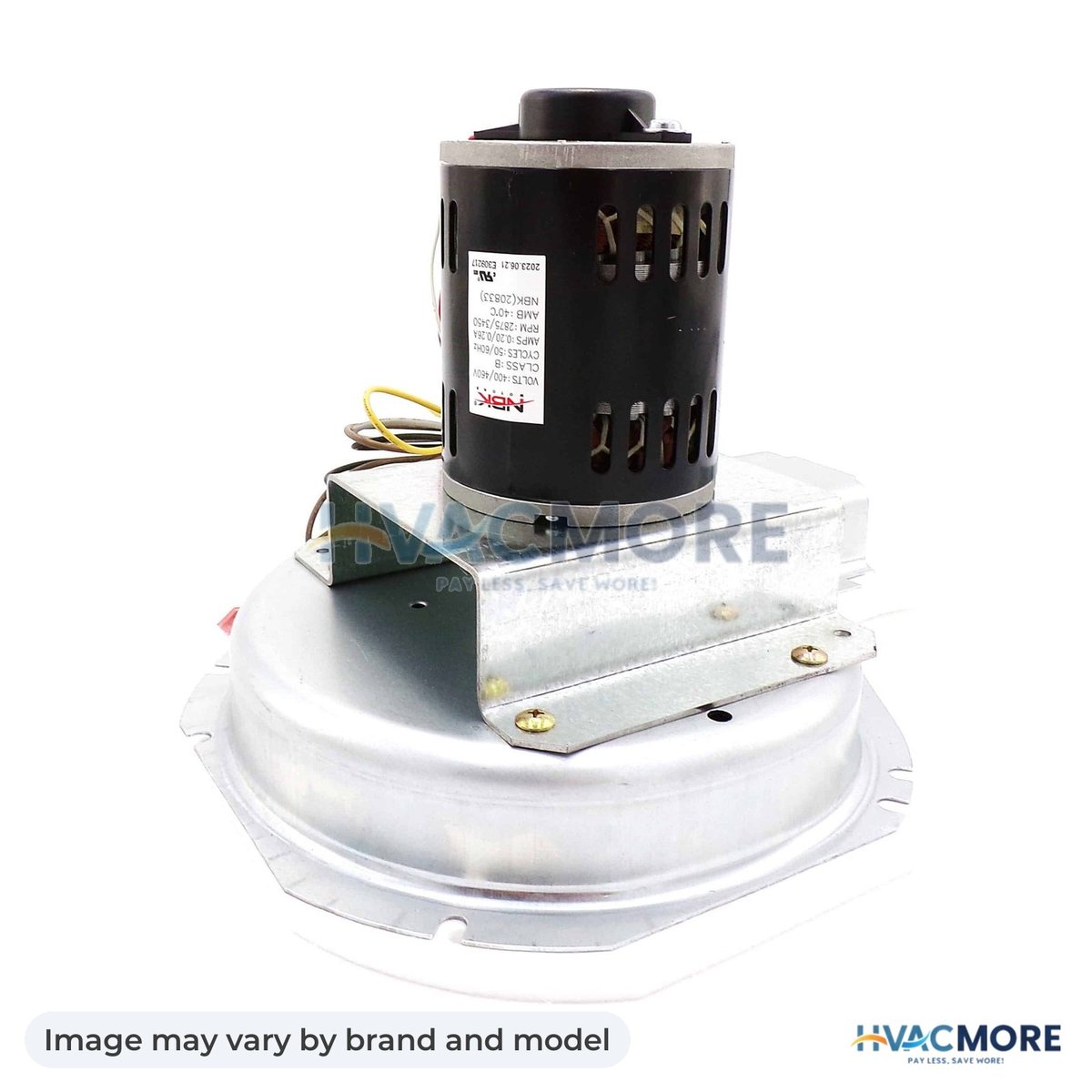 NBK Parts Blower Motor 400-460V HVM-50DK406816 - Image may vary by brand and model