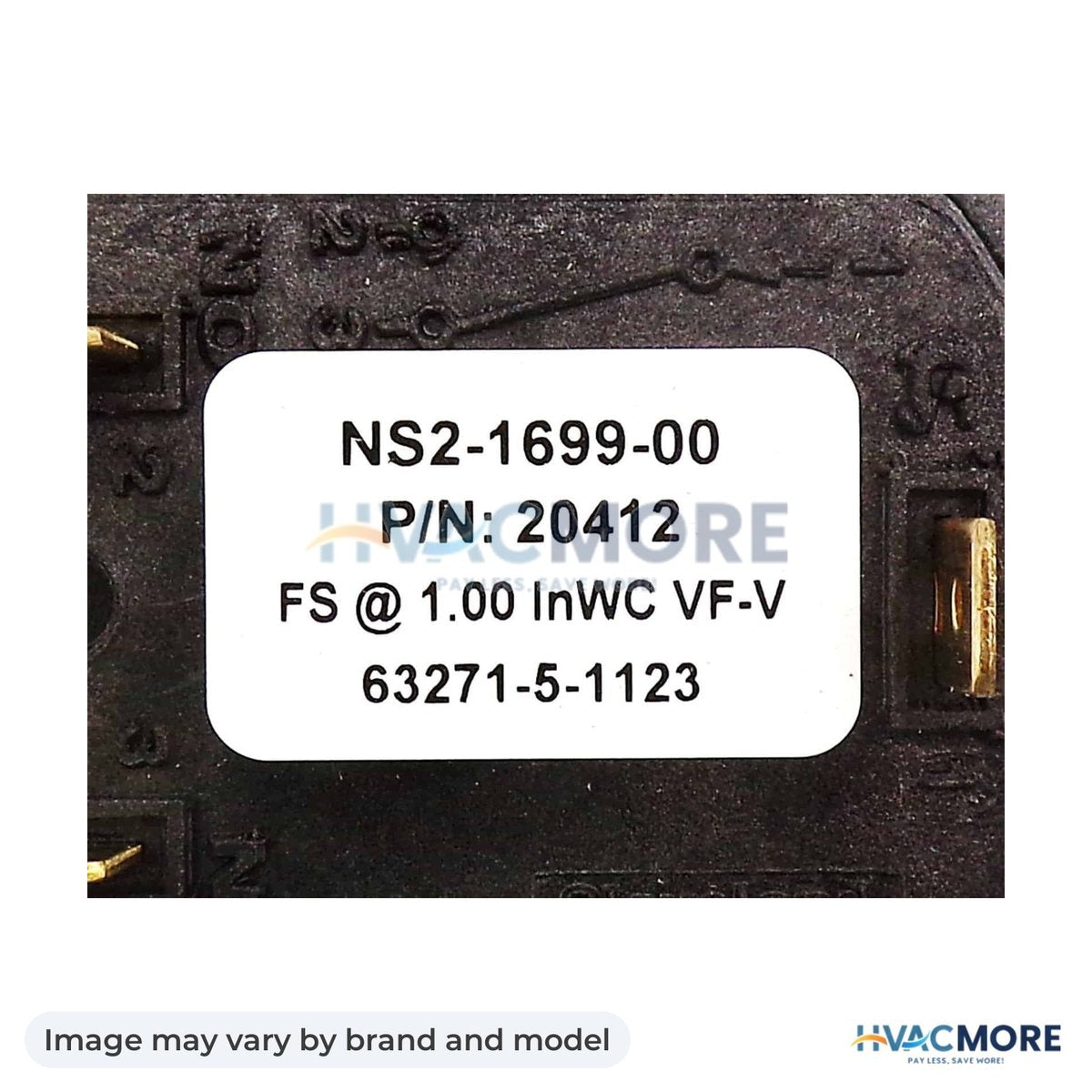 NBK Parts Vacuum Switch HVM-511-624-510 - Image may vary by brand and model