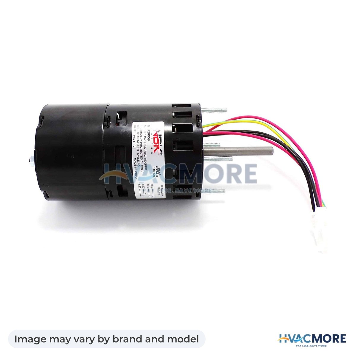 NBK Parts Furnace Draft Inducer 115V, Single Speed HVM-621080R - Image may vary by brand and model