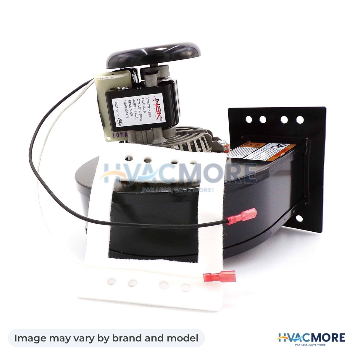 NBK Parts Blower Motor, Convection 115V HVM-80472A - Image may vary by brand and model