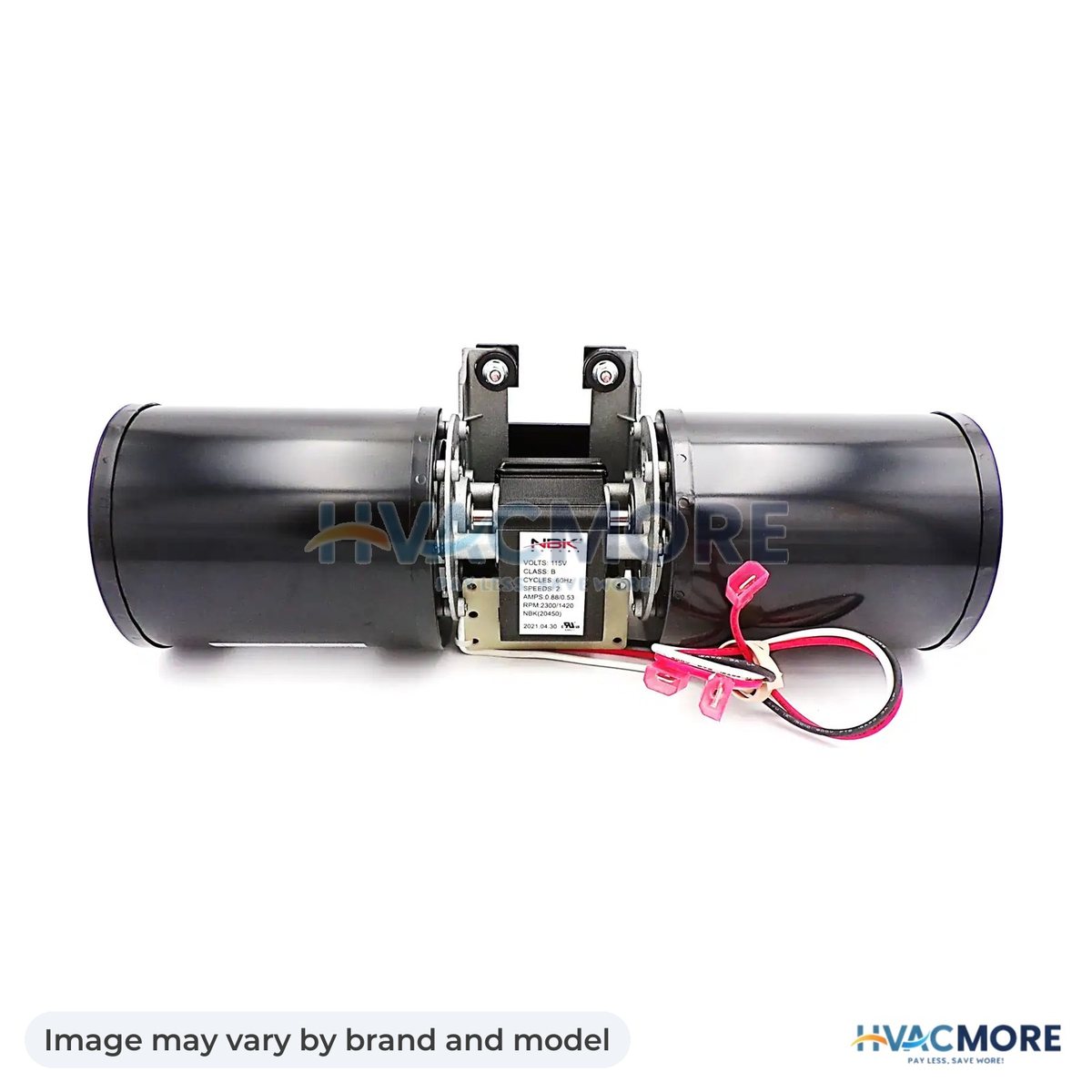NBK Parts Blower Motor, Double Fan 2 Speed HVM-812-3370 - Image may vary by brand and model