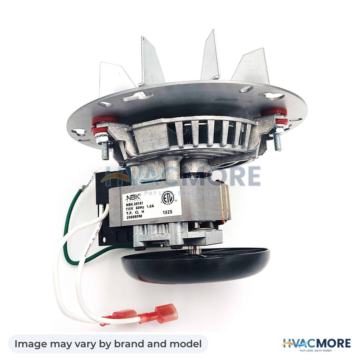NBK Parts Blower Motor Insert 115V 2900 RPM HVM-812-4400 - Image may vary by brand and model