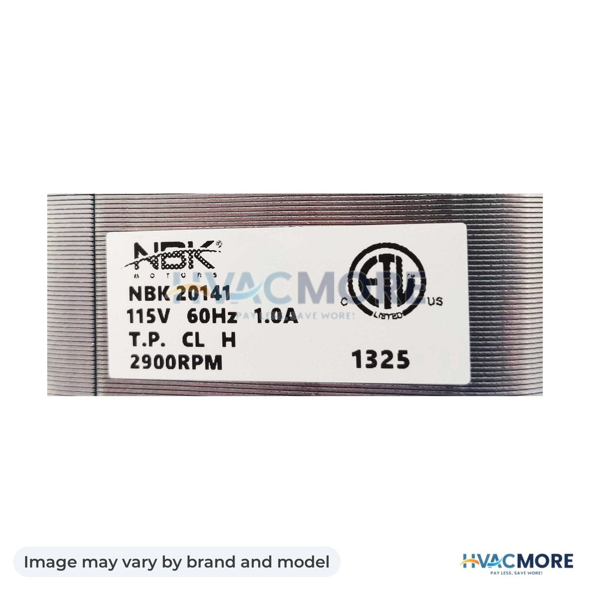 NBK Parts Blower Motor Insert 115V 2900 RPM HVM-812-4400 - Image may vary by brand and model