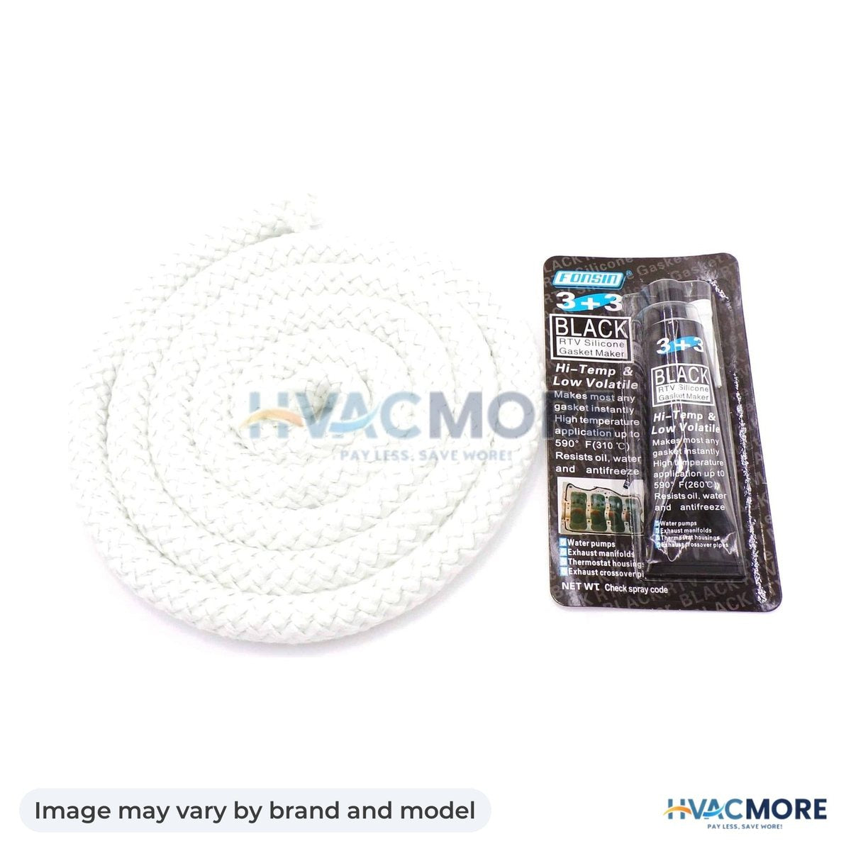 NBK Parts Gasket W/Adhesive 7/8 Inch X 8ft HVM-842-2350 - Image may vary by brand and model