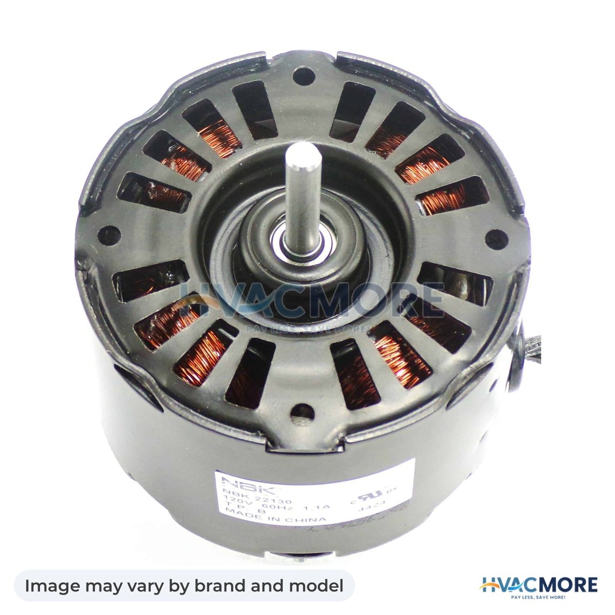 NBK Parts Fan Motor 120V/60Hz HVM-86933000 - Image may vary by brand and model
