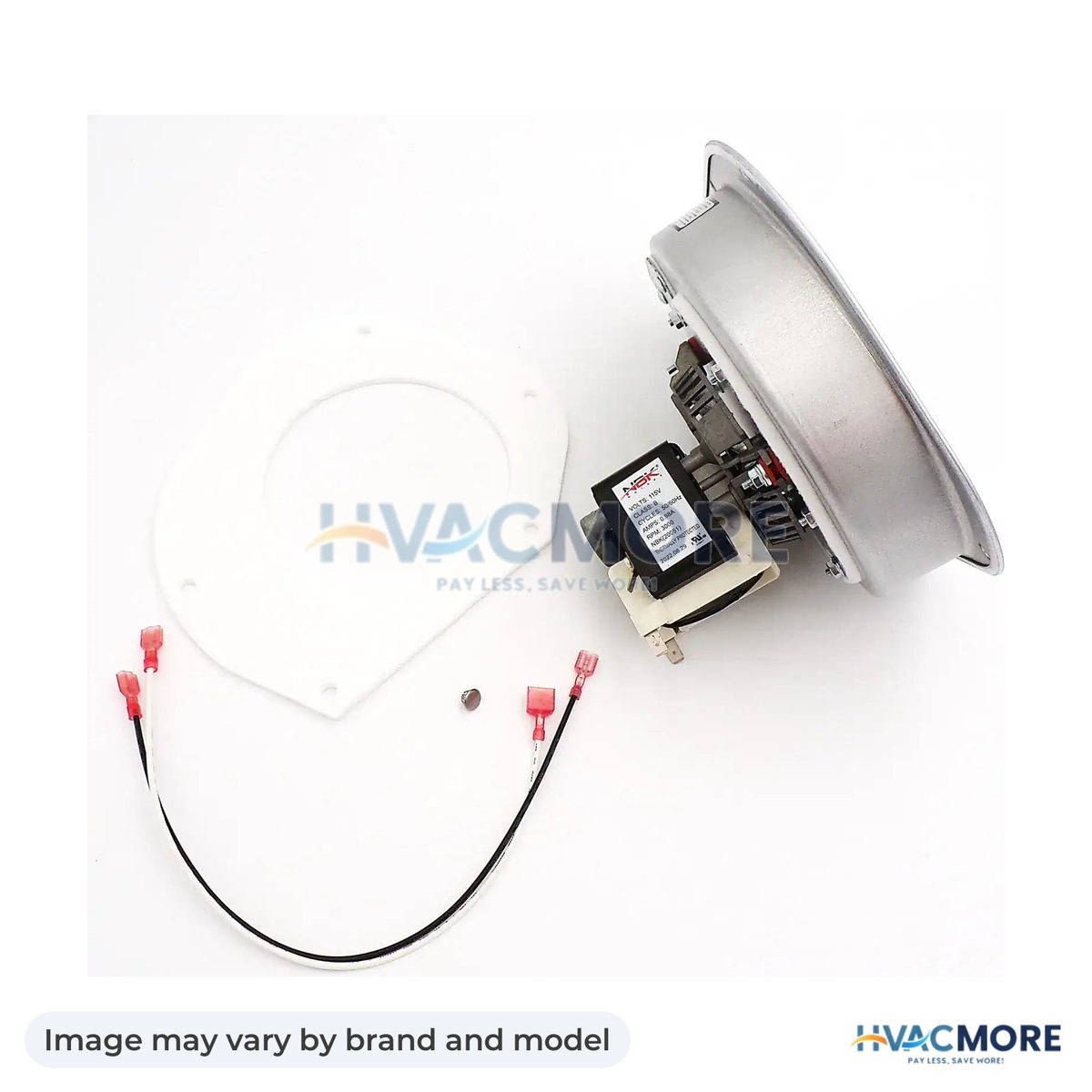 NBK Parts Exhaust Blower Motor, 115 Volt, 0.98 Amps, 3000 RPM HVM-A-E-027 - Image may vary by brand and model