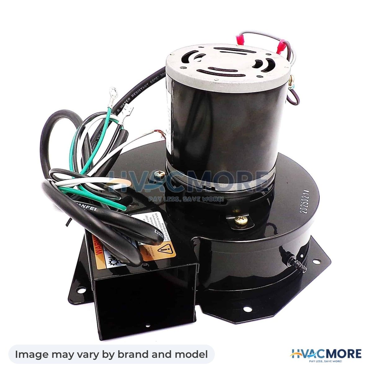 NBK Parts Blower Motor, Draft Inducer 115V HVM-A206 - Image may vary by brand and model