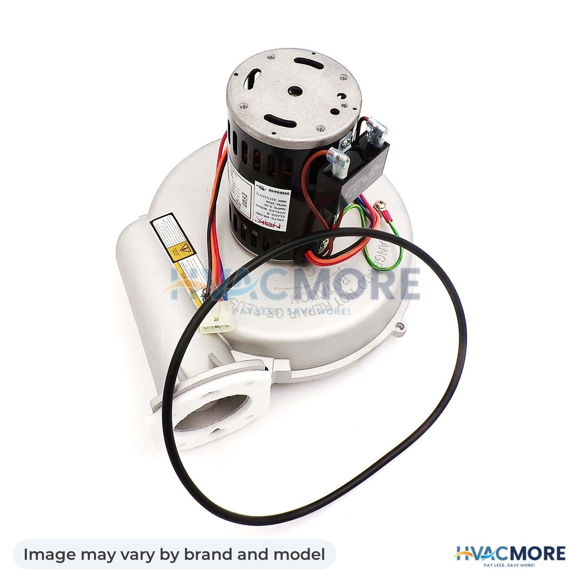 NBK Parts Blower Motor, 208-230V HVM-A271 - Image may vary by brand and model