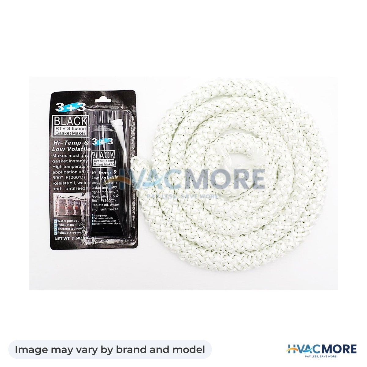NBK Parts Gasket Kit 3/4 Inch Wide X 7 ft HVM-AC-DGKEP - Image may vary by brand and model