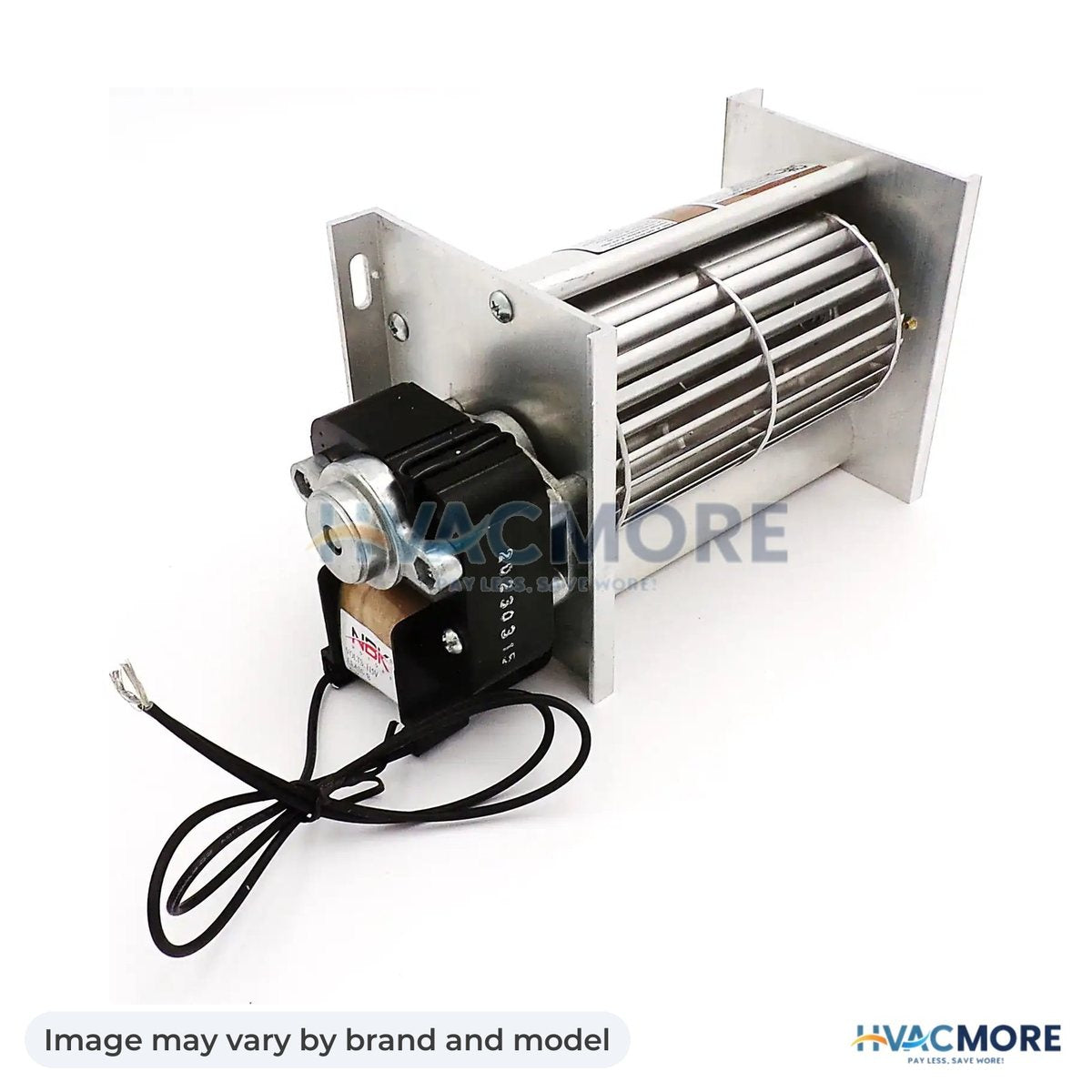 NBK Parts STOVE BLOWER 115V, 0.5 Amps, 60Hz, PHASE 1.5, RPM 3130 HVM-B22505 - Image may vary by brand and model