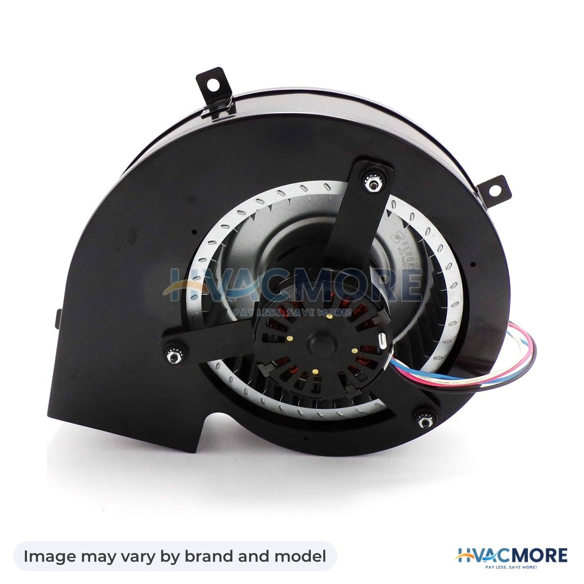 NBK Parts Blower Motor, S-Pole 115V, 3 Speed HVM-B47120 - Image may vary by brand and model
