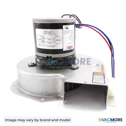 NBK Parts Draft Inducer 208-230, 60Hz, 2 Speed HVM-BLW01311 - Image may vary by brand and model