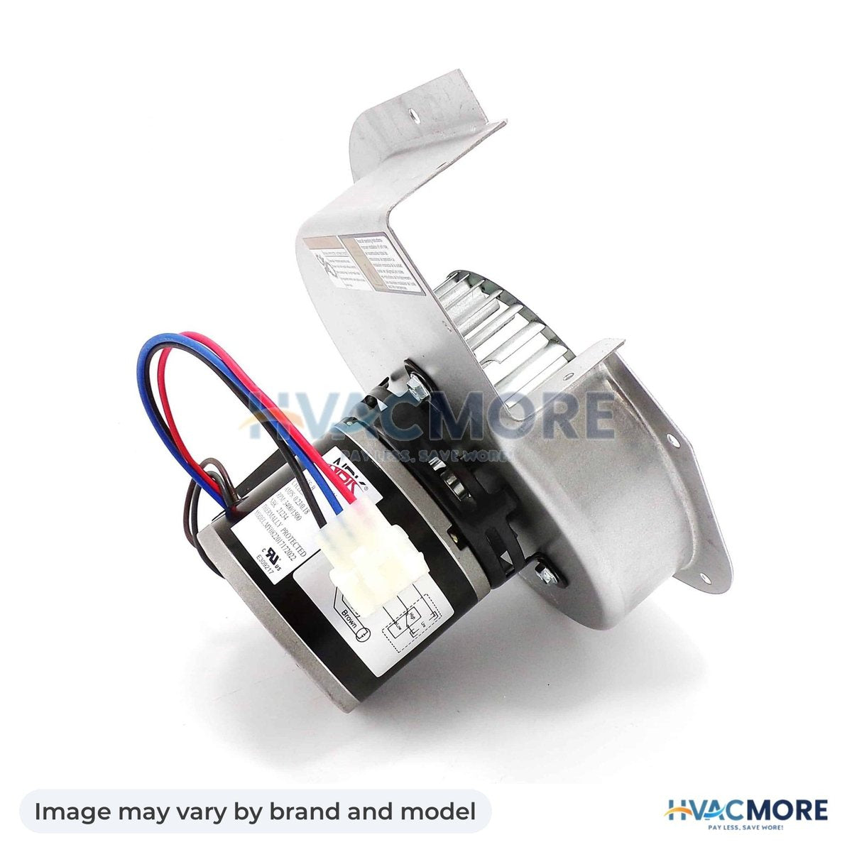 NBK Parts Draft Inducer 208-230, 60Hz, 2 Speed HVM-BLW01311 - Image may vary by brand and model