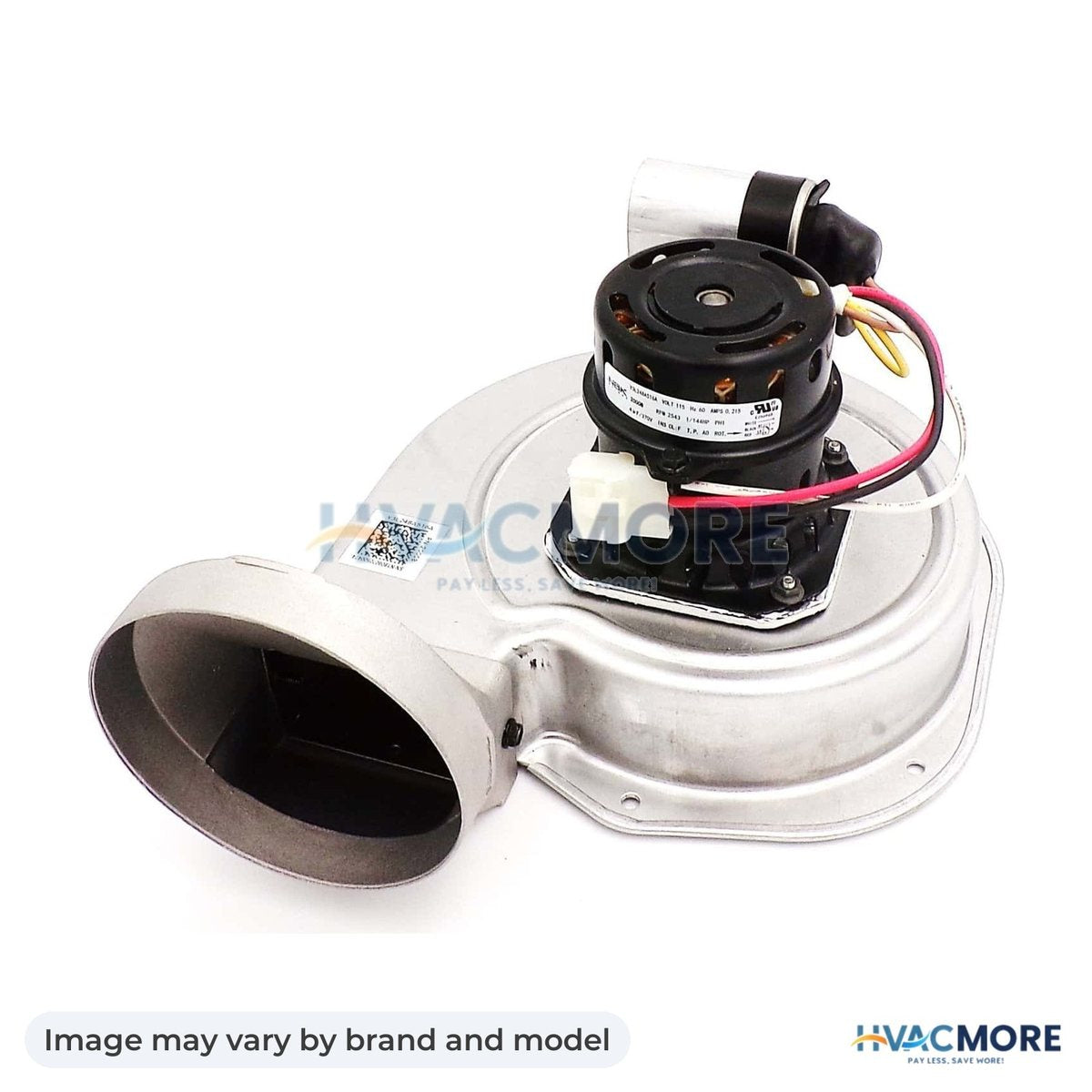 NBK Parts Motor 115V/60Hz, 2543 RPM 1/144 HP, 0.215 Amps HVM-BLW01320 - Image may vary by brand and model