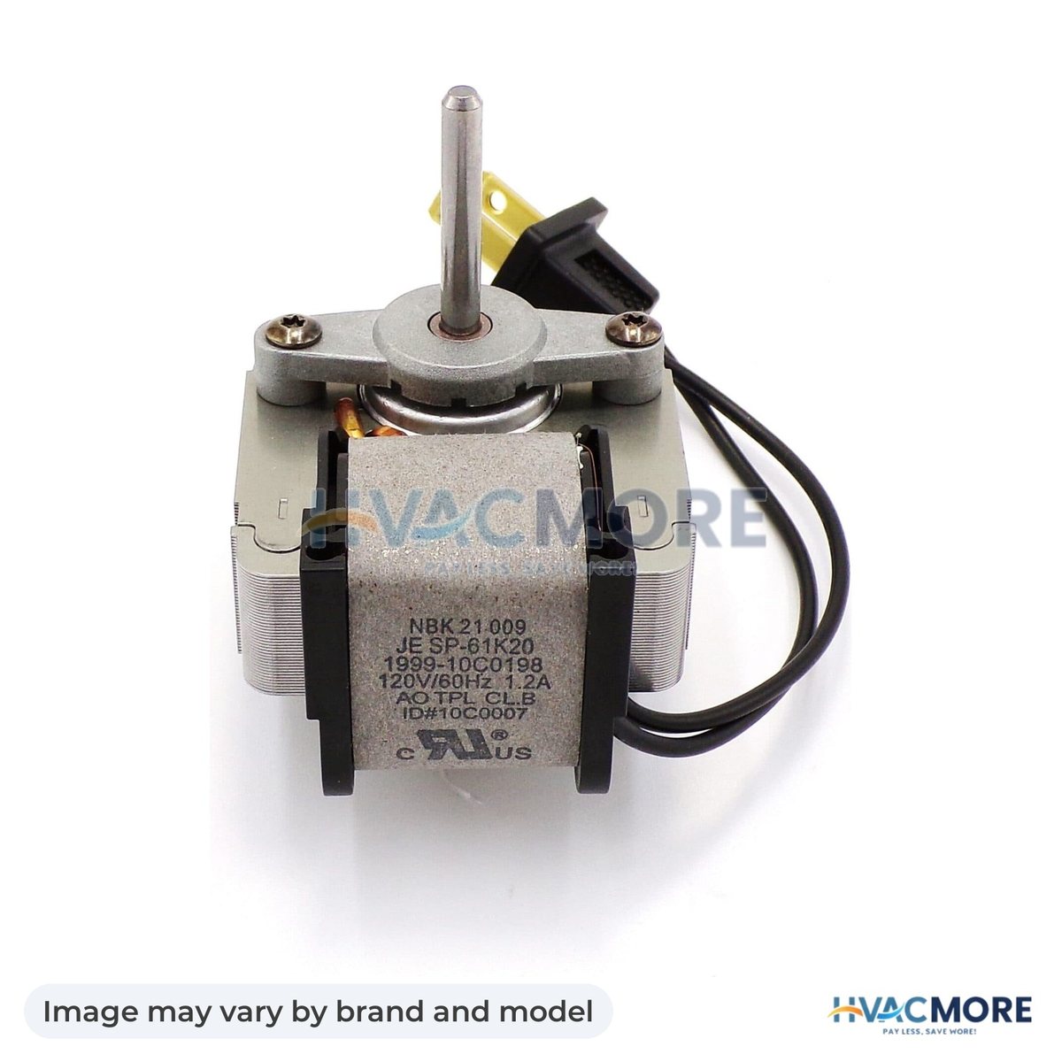 NBK Parts Fan Motor 120V/60Hz HVM-C87547 - Image may vary by brand and model