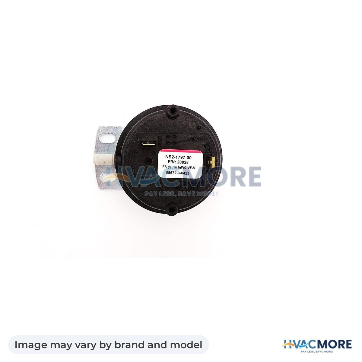 NBK Parts Pressure Switch With Bracket HVM-CNT03520 - Image may vary by brand and model