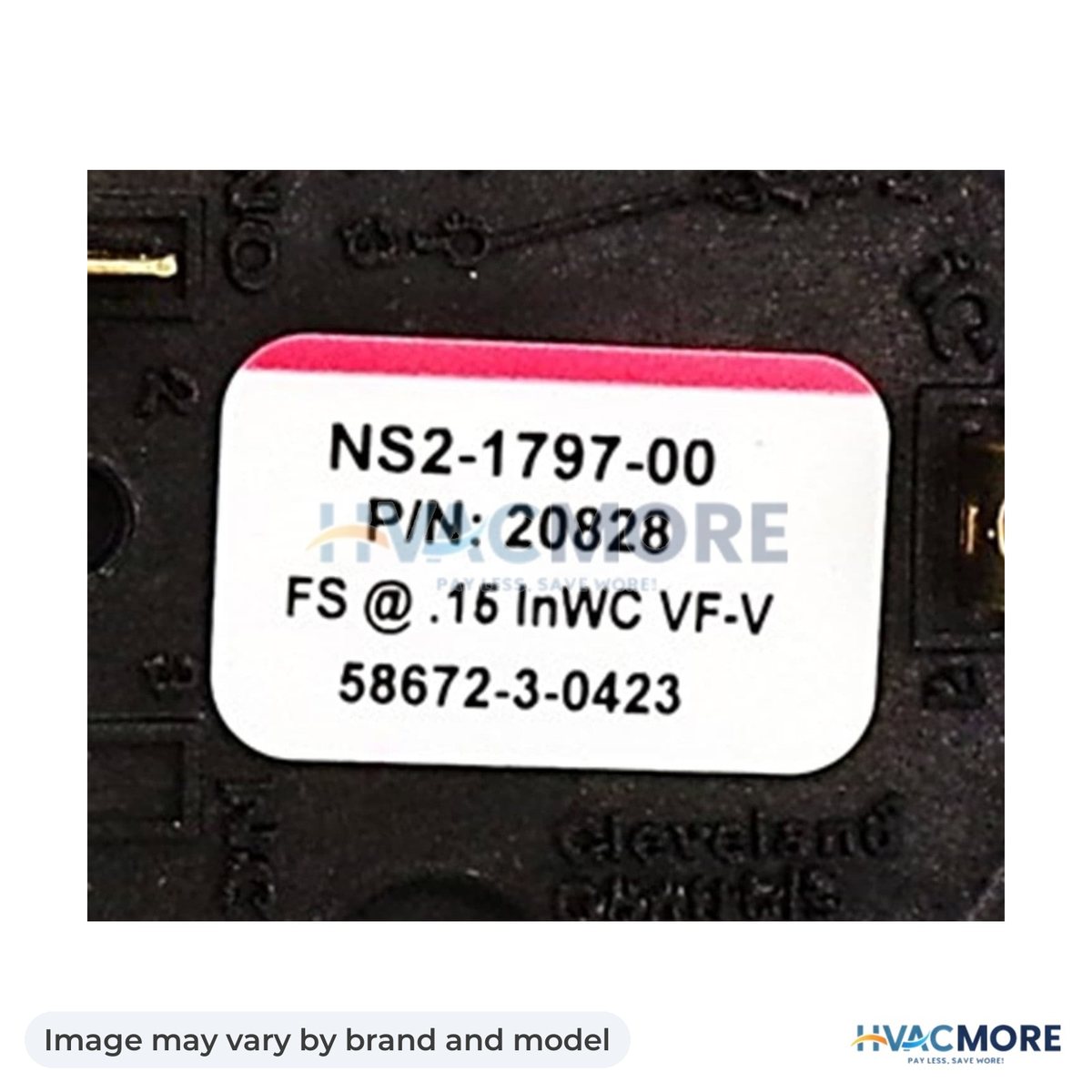 NBK Parts Pressure Switch With Bracket HVM-CNT03520 - Image may vary by brand and model