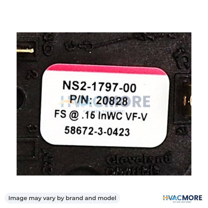 NBK Parts Pressure Switch With Bracket HVM-CNT03520 - Image may vary by brand and model