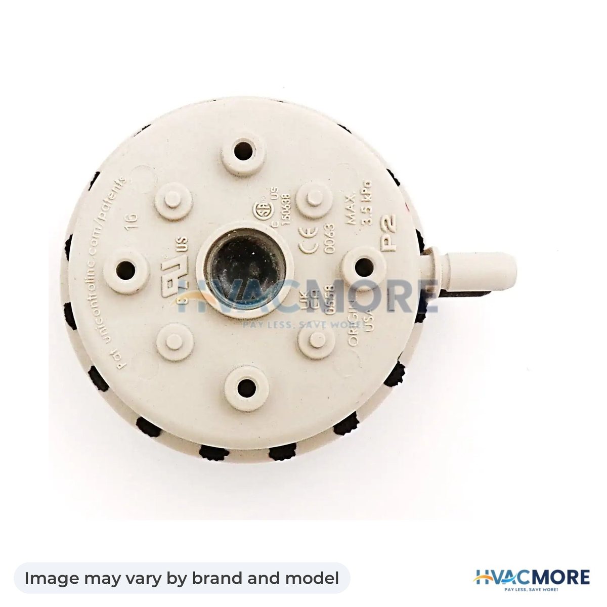 NBK Parts VAC Pressure Switch HVM-CU-VS - Image may vary by brand and model