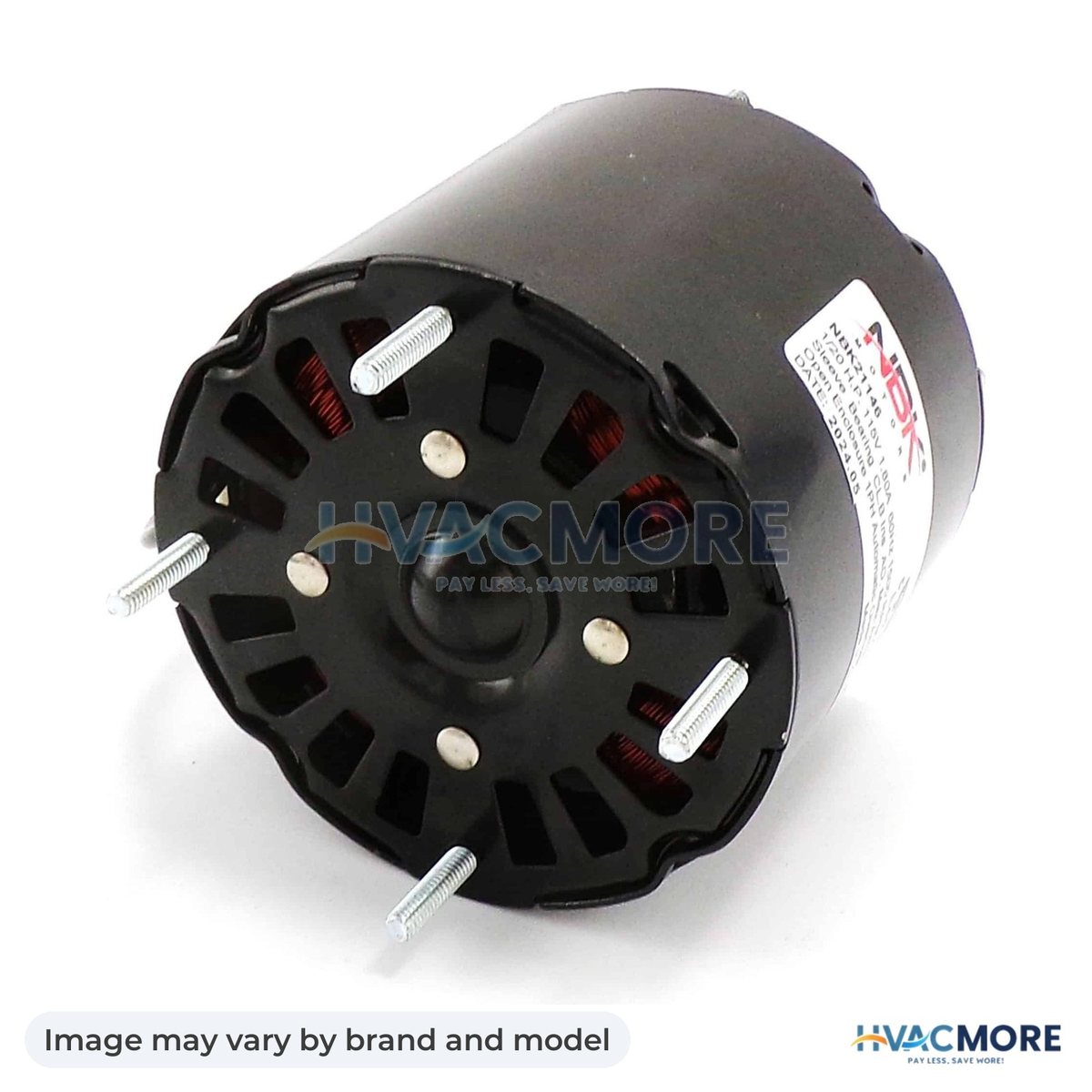NBK Parts Multi Purpose Fan Motor 115V/60Hz HVM-D132 - Image may vary by brand and model