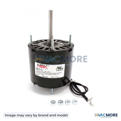 NBK Parts Multi Purpose Fan Motor 115V/60Hz HVM-D133 - Image may vary by brand and model