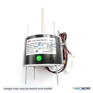 NBK Parts Condensor Motor 208-230V, 1/5 HP W/Capacitor HVM-D906 - Image may vary by brand and model