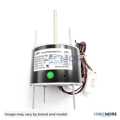 NBK Parts Condensor Motor 208-230V, 1/5 HP W/Capacitor HVM-D906 - Image may vary by brand and model