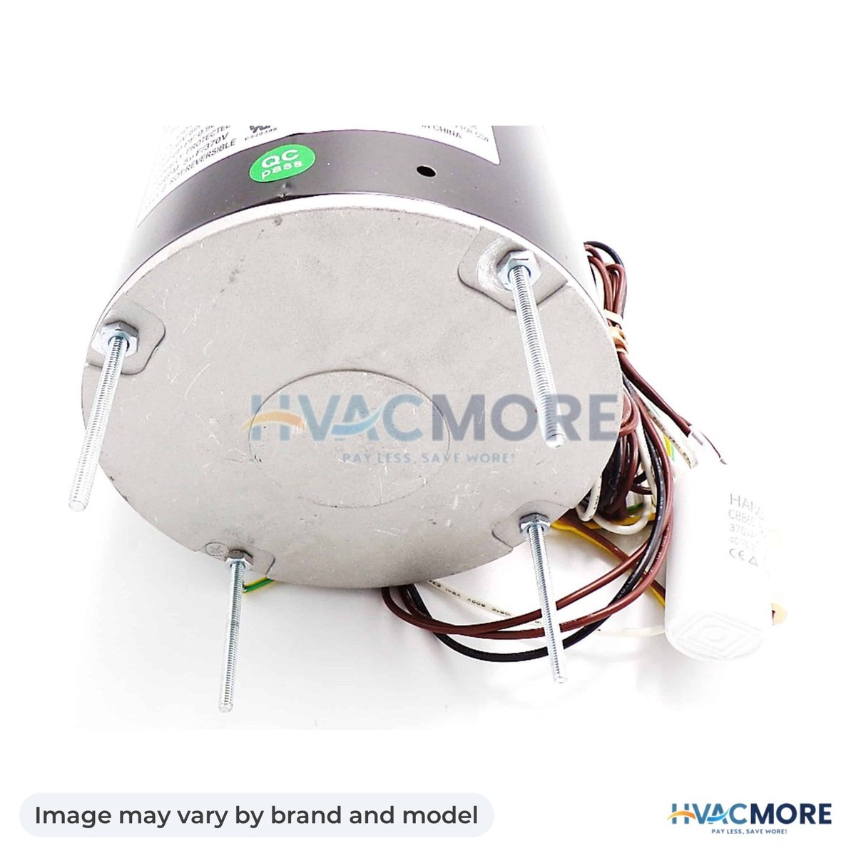 NBK Parts Condensor Motor 208-230V, 1/5 HP W/Capacitor HVM-D906 - Image may vary by brand and model