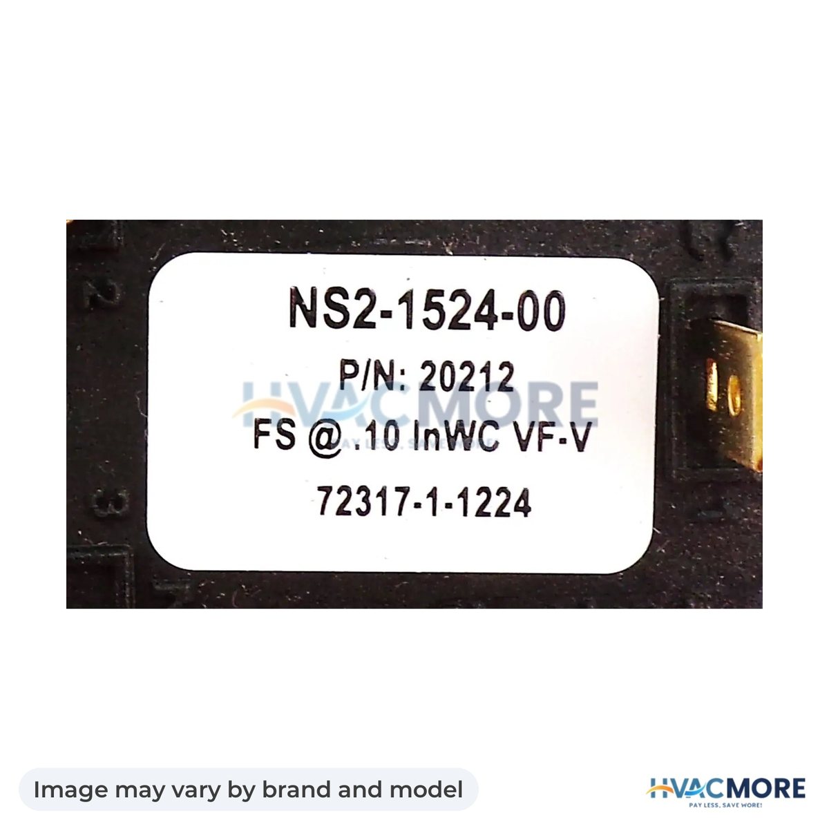 NBK Parts Vacuum Switch HVM-H5889 - Image may vary by brand and model