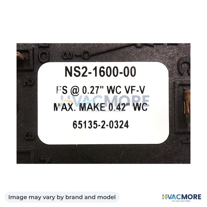 NBK Parts Pressure Switch HVM-HK06WC069 - Image may vary by brand and model