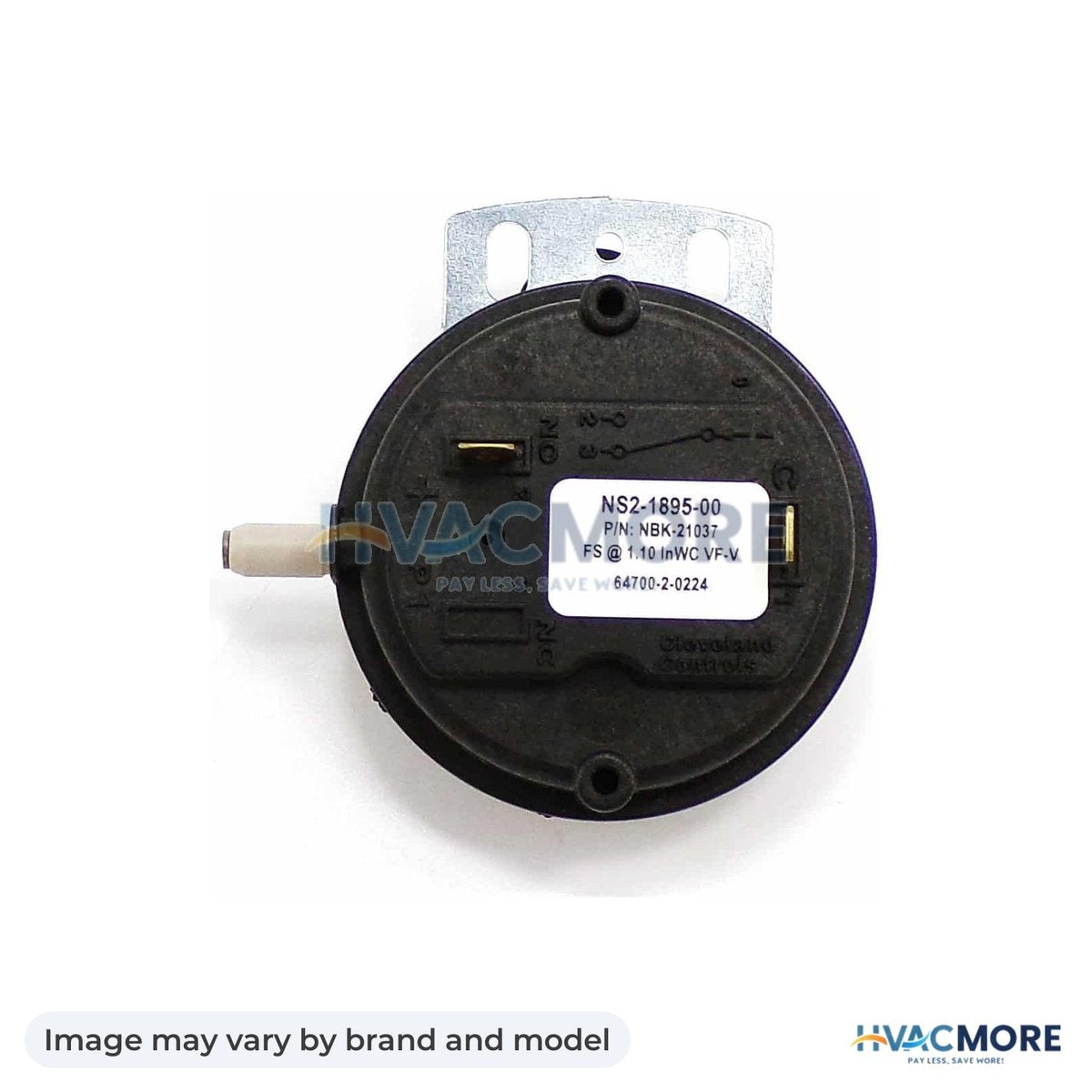NBK Parts Pressure Switch W/Bracket HVM-J11-06780-008 - Image may vary by brand and model