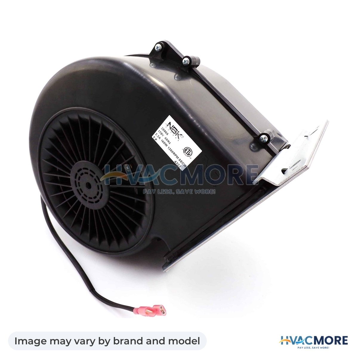 NBK Parts Blower Motor 120V HVM-KS-5020-1052 - Image may vary by brand and model