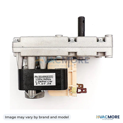 NBK Parts Auger Motor 1.0 RPM CW HVM-NPAMNBK - Image may vary by brand and model