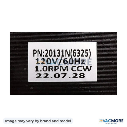NBK Parts Auger Motor 120V, 1.0 RPM, CCW HVM-PU-047040 - Image may vary by brand and model