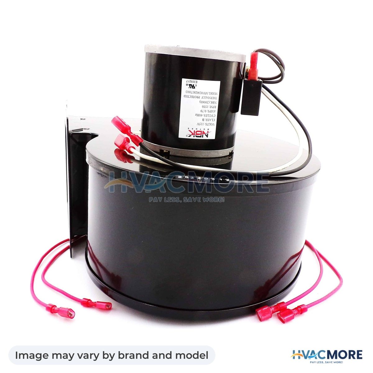 NBK Parts Convection Blower W/Finger Guard 115V HVM-PU-4C447 - Image may vary by brand and model