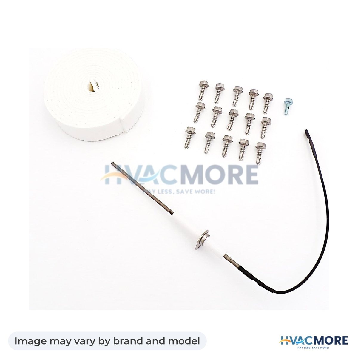 NBK Parts Flame Sensor Kit W/Insulation HVM-R0458600 - Image may vary by brand and model