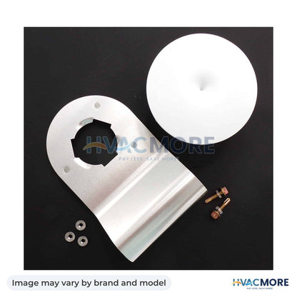 NBK Parts Blower Bracket With Deflector (Round) HVM-VBMBRKT-RND - Image may vary by brand and model